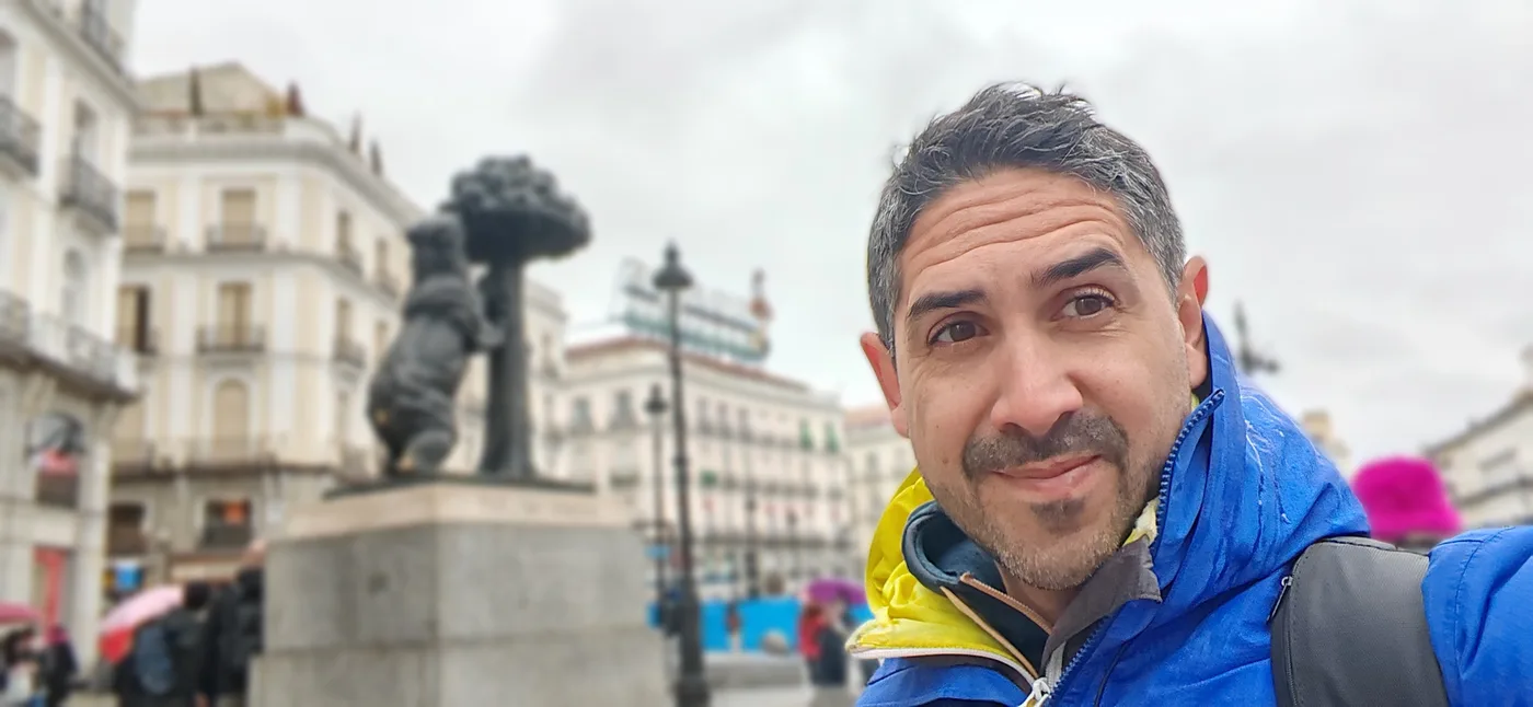 Nico Behm at Puerta del Sol in Madrid